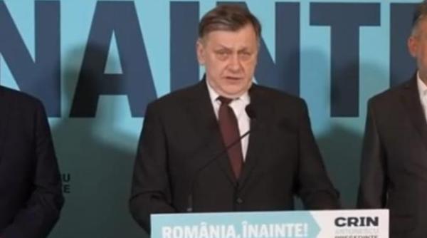 candidatura lui crin antonescu lansata oficial de alianta electorala romania inainte