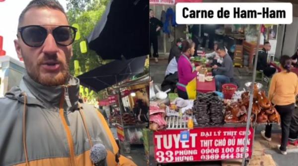 doi romani au ajuns pe celebra strada din vietnam unde se vinde carne de caine mirosul nu l uiti niciodata