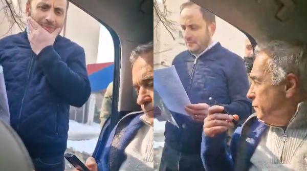 calin georgescu catre politistul care l a ridicat uitati va bine in ochii mei sigur ati fost la scoala video