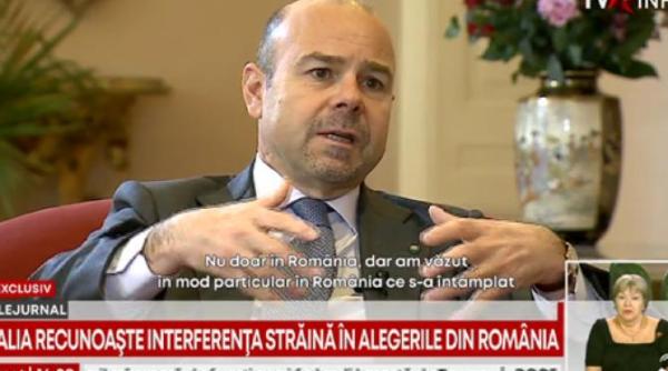 precizari ale ambasadorului italiei in romania dupa interviul tvr