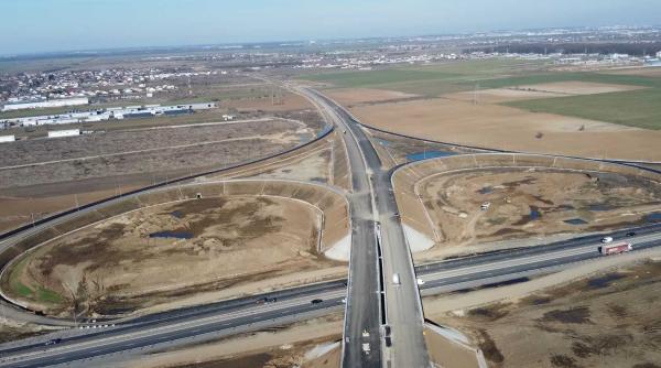 ultimul hop al autostrazii a0 sud lot 3 a fost depasit aktor a finalizat instalarea grinzilor la pasajul teghes galerie foto