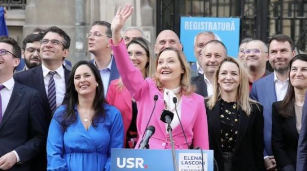 elena lasconi si a depus candidatura la alegerile prezidentiale le a multumit si colegilor usr care o critica