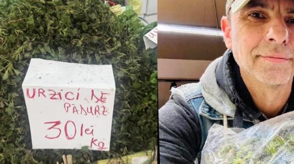 dan negru uimit de pretul urzicilor nu mai sunt mancarea saracilor