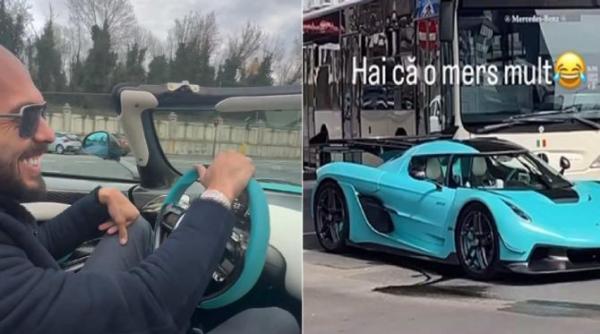 andrew tate prins gonind cu 150 km h prin bucuresti politia a deschis o ancheta