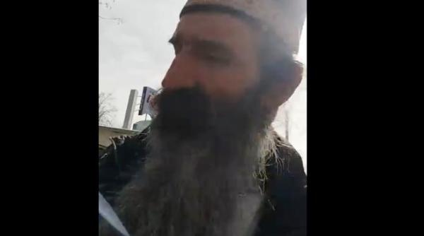 cezar avramuta stegarul dac s a urcat intr un copac din curtea arestului central anuntase protestul extrem cand a iesit de la psihiatrie