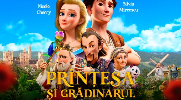 animatia pentru copii printesa si gradinarul in cinematografe din 5 aprilie nicole cherry si silviu mircescu interpreteaza personajele principale