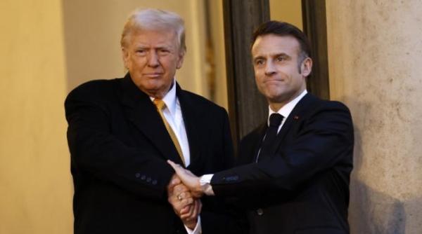 macron ironizeaza declaratiile lui trump intr o reuniune internationala acum stim ca lesotho exista