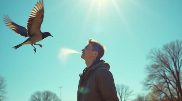 cum explici unui strain lovit de noroc de pasare ca la noi in romania e semn bun ai fost binecuvantat de o pasare joaca la loto la noi norocul cade din cer cu miros intepator