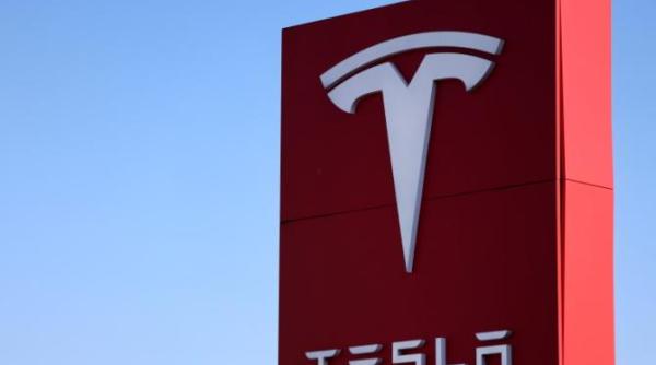 sua sute de manifestanti in fata magazinelor tesla