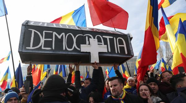 avocatul care ameninta ca va calca pe cap oamenii la protestul pentru sustinerea lui calin georgescu trimis in judecata