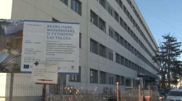 spitalul judetean tulcea are o noua fata care este stadiul actual al lucrarilor si ce dotari va avea