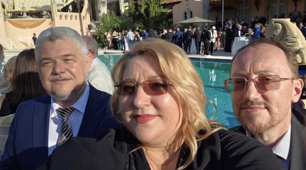 sosoaca e la mar a lago imagini live la un eveniment de lux de la resedinta lui trump s a intalnit si cu sprinceana video