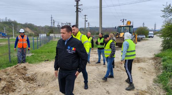 corneliu stefan pe santierul infrastructurii de utilitati de la moreni dambovita