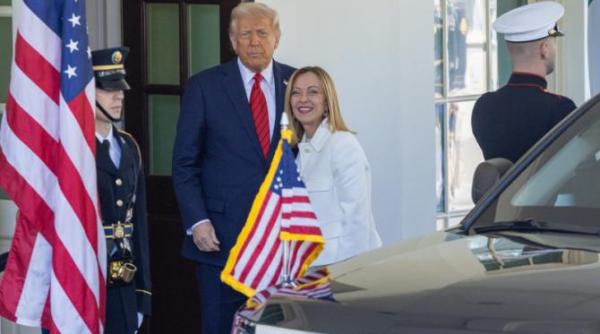 meloni l a convins pe trump presedintele american merge in italia