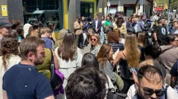 disperare in spania britanica din barcelona pentru dcnews semafoarele nu functioneaza transportul public s a oprit complet