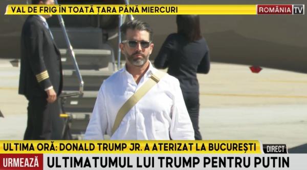 donald trump jr a ajuns la bucuresti chirieac ce inseamna vizita lui si cum poate profita romania de pe urma ei