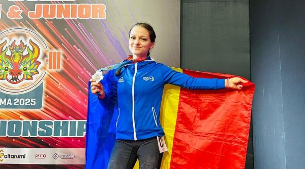 ioana madalina miron medaliata cu argint la mondialele de juniori din peru