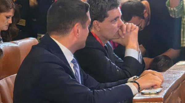 ce i a soptit george simion lui nicusor dan cand a trecut pe langa el la bns video