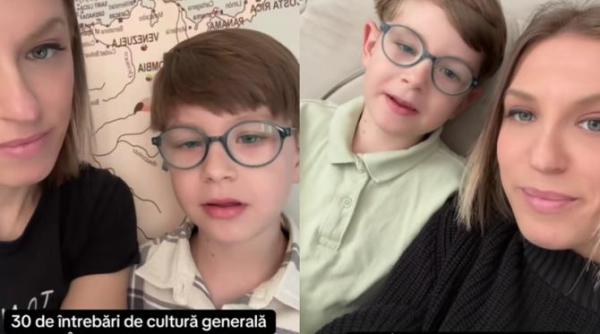 tu stii sa raspunzi la toate intrebarile un copil de 6 ani face ravagii pe internet cu inteligenta lui