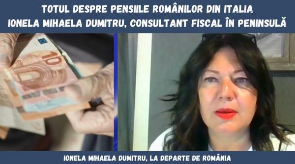 totul despre pensiile romanilor din italia ionela mihaela dumitru consultant fiscal in peninsula