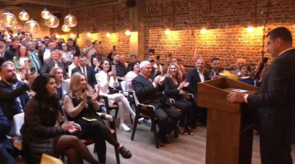 george simion in mijlocul romanilor din belgia voi sunteti jumatate din inima noastra