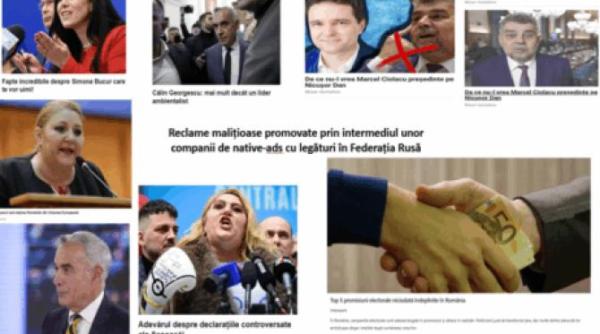 mai atrage atentia cu privire la o campanie de influentare a alegerilor prin site uri clonate