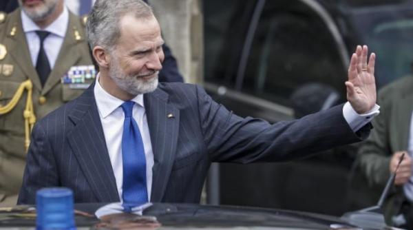 regele felipe al vi lea al spaniei vine in romania prima vizita de stat din mandatul lui nicusor dan