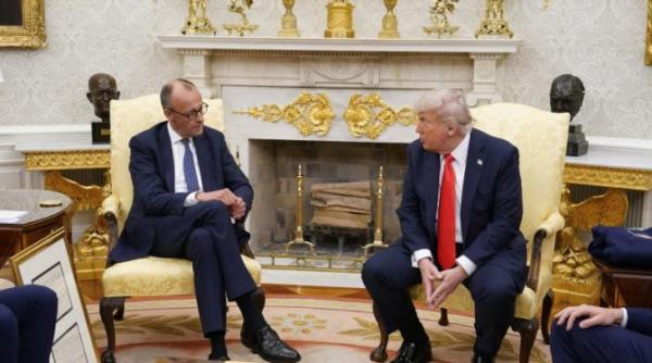 a venit randul lui merz sa fie tachinat in biroul oval testul la care trump l a supus pe cancelarul germaniei video