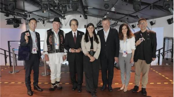 romania impresioneaza la osaka vizita de rang inalt la pavilionul national