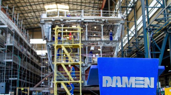 cluster militar naval la galati unic in europa gheorghe savu damen investitiile sunt continue video