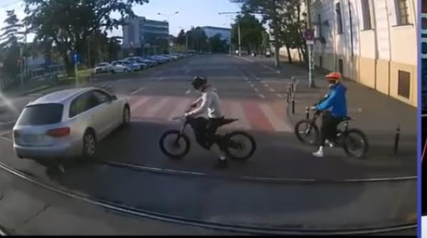 copii pe trotinete si biciclete aproape de o tragedie in timisoara titi aur nu au nicio vina ei