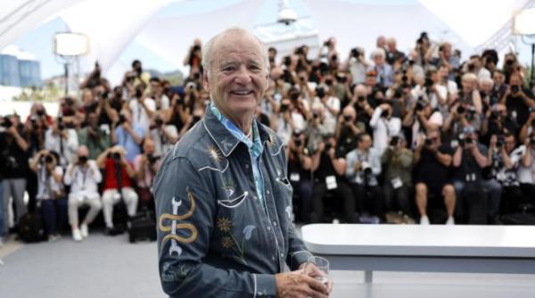 actorul american bill murray omagiat la sibiu printr o stea pe aleea celebritatilor cum le a multumit romanilor