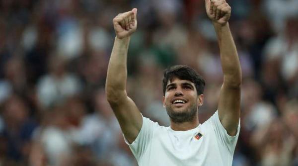 carlos alcaraz in sferturile de finala ale turneului de la wimbledon