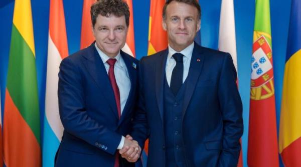 nicusor dan alaturi de macron si starmer la reuniunea dedicata ajutorului pentru ucraina