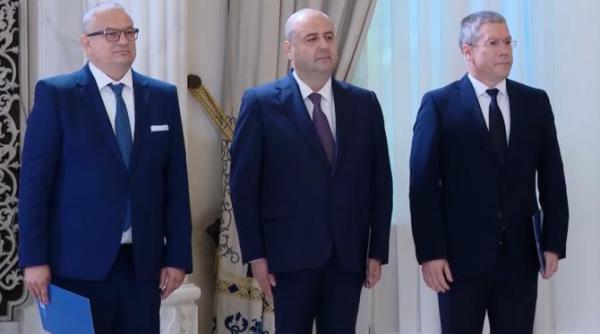 cei trei noi judecatori la ccr au depus juramantul la palatul cotroceni