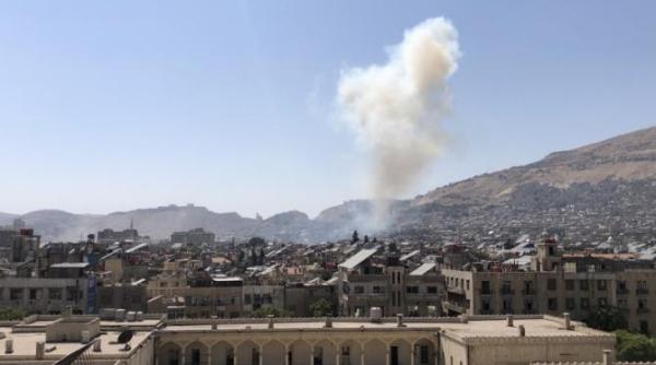 israelul a bombardat centrul damascului un avertisment la adresa regimului sirian