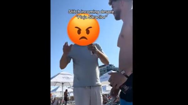 administratorul unei plaje din mamaia catre turisti bai saracilor cu cearsafuri oamenii care stau la sezlong au platit ca sa vada marea video viral