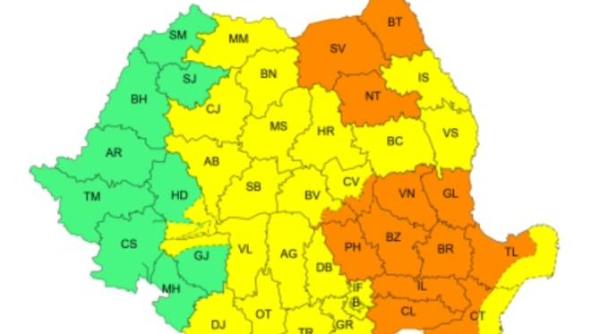 se schimba vremea in aproape toata tara alerta meteo generala de furtuni puternice