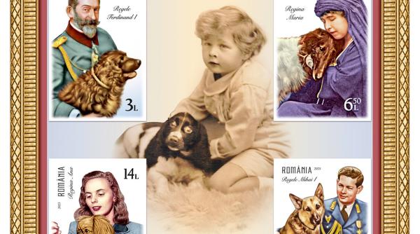 cainii familiei regale imortalizati intr o emisiune de timbre cavalier cea mai apreciata rasa
