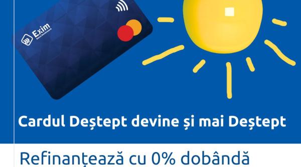 exim banca romaneasca extinde functionalitatea cardurilor de credit refinantare cu 0prc dobanda