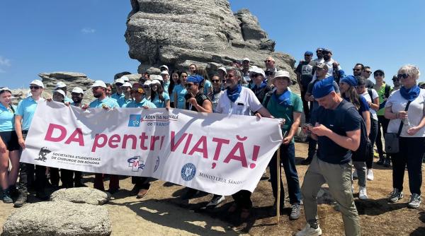 corneliu stefan da pentru viata o actiune a campaniei cadoul vietii in bucegi