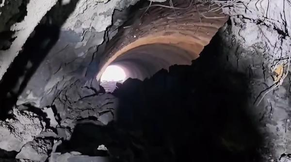 primul tunel al autostrazii margina holdea a1 a fost strapuns mobilizare maxima pe santier video