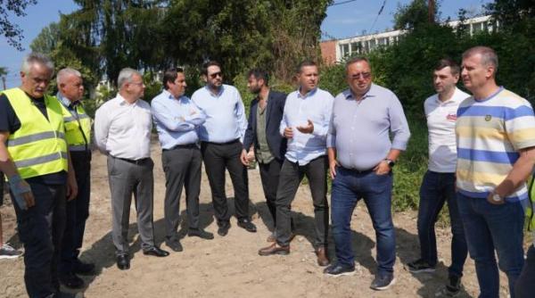 podul peste bizdidel de la intrarea in pucioasa a intrat in reparatie