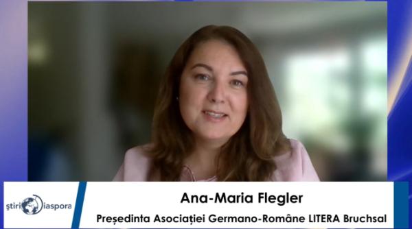 ana maria flegler presedinta asociatiei germano romane litera bruchsal la nascuti in diaspora video