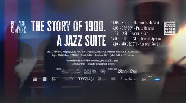incepe turneul the story of 1900 a jazz suite experienta muzicala multisenzoriala a anului in august septembrie si octombrie la sibiu brasov iasi si bucuresti