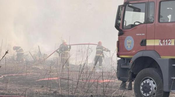 incendiu la glina risc de propagare la locuinte