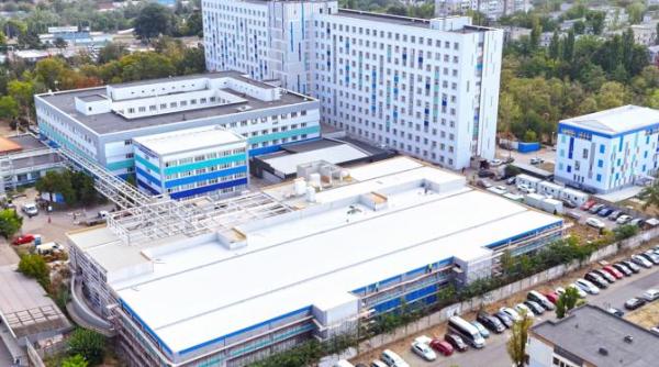 sute de locuri de parcare si un heliport smurd la spitalul judetean galati