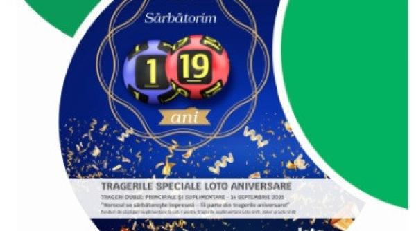 rezultatele tragerilor speciale loto aniversare