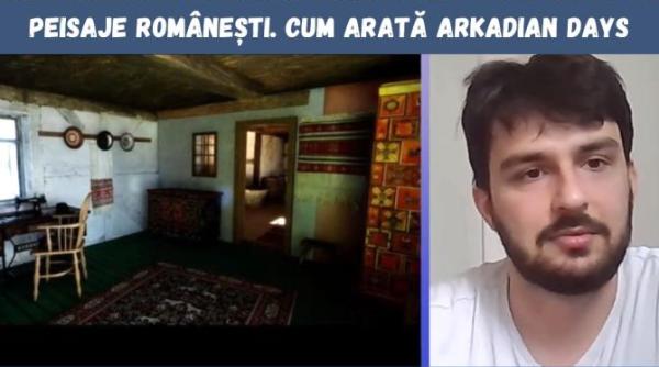 un roman din londra a facut primul joc video cu peisaje romanesti cum arata arkadian days