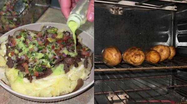 cina perfecta la pret redus cartofi umpluti cu carne branza si legume